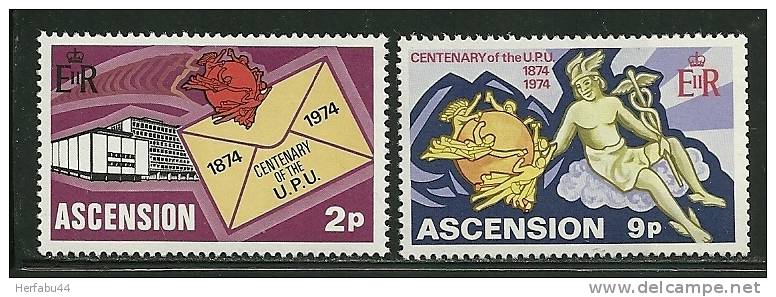 Ascension    UPU   Set   SC# 179-80 MNH** - Ascension