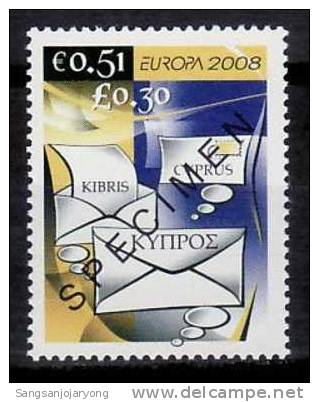 Specimen, Cyprus Sc1093 Europa, Envelope (Muster) - 2008