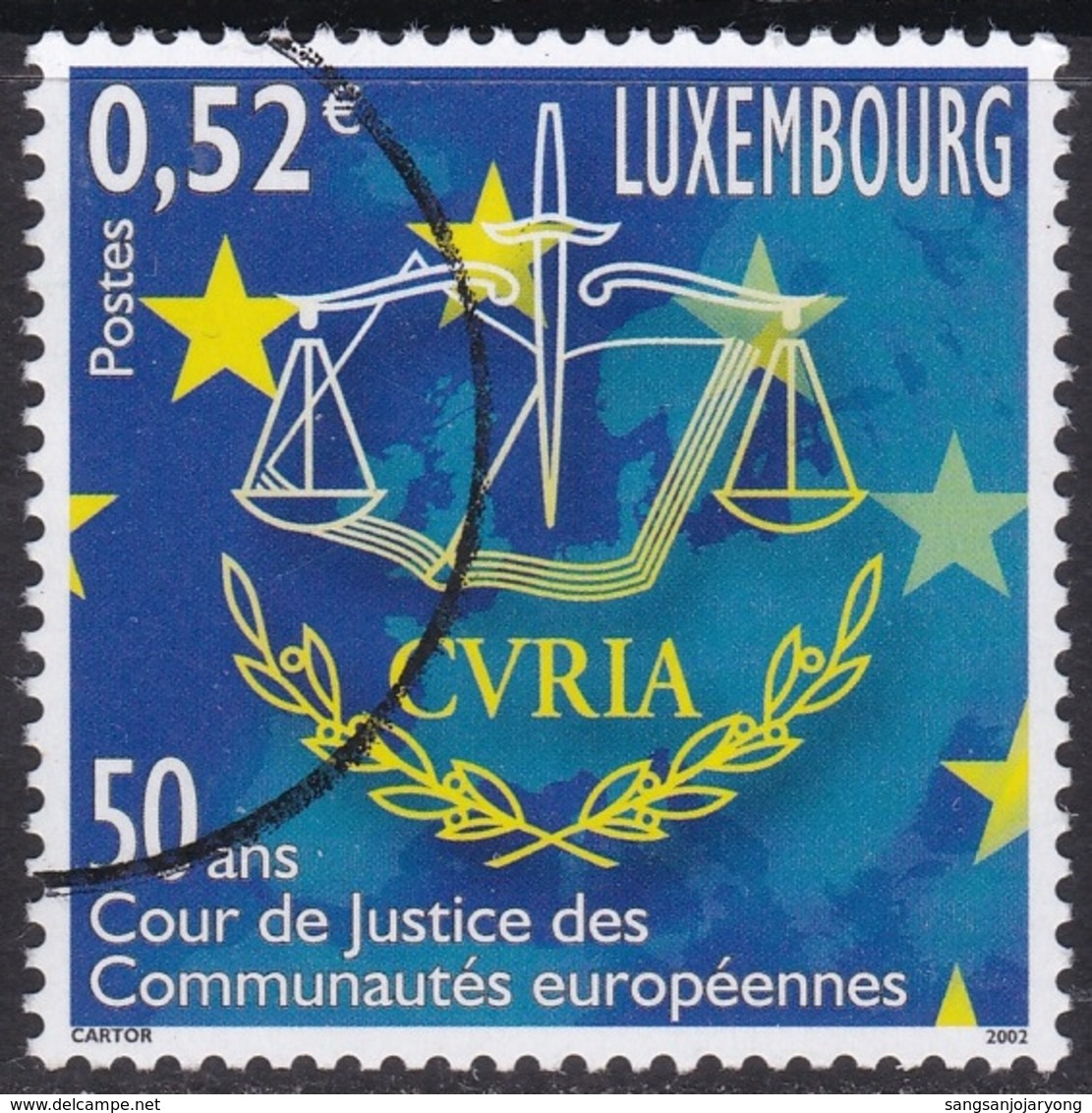 Specimen, Luxembourg Sc1089 European Court - Institutions Européennes