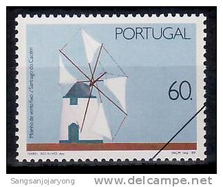 Specimen, Portugal Sc1783 Windmill - Mühlen