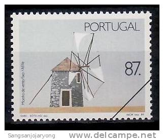 Specimen, Portugal Sc1784 Windmill - Moulins