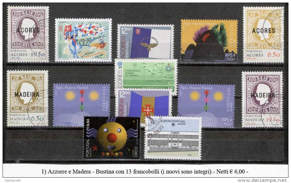Azzorre-e-Madera-01 - Local Post Stamps