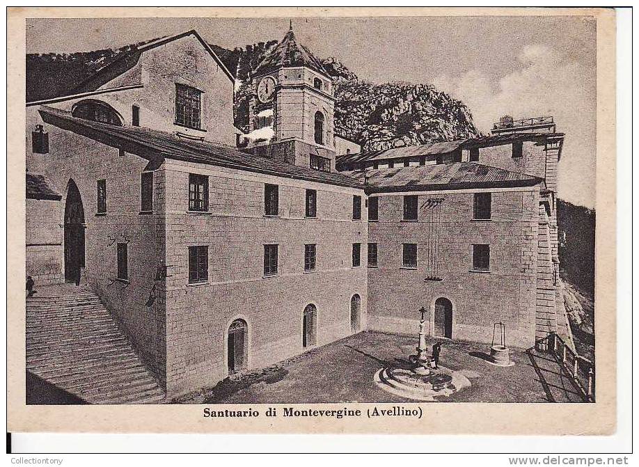 AVELLINO - SANTUARIO DI MONTEVERGINE - FG - NON  VIAGG. - Avellino