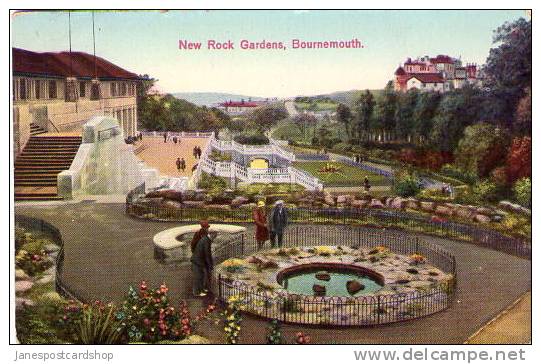 New Rock Gardens  - BOURNEMOUTH - Dorset - Bournemouth (from 1972)