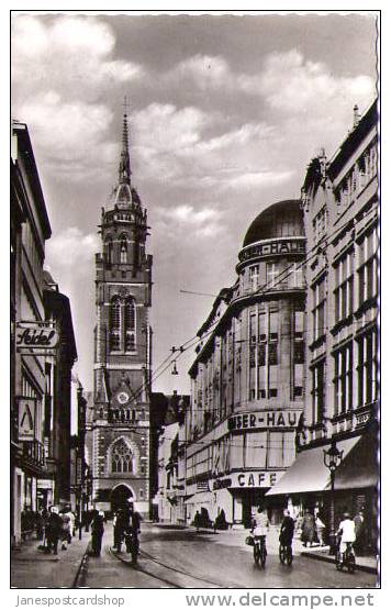 KREFELD - Rheinstrasse - Animated Street - Echte Photo - Nordrhein-Westfalen - Paderborn