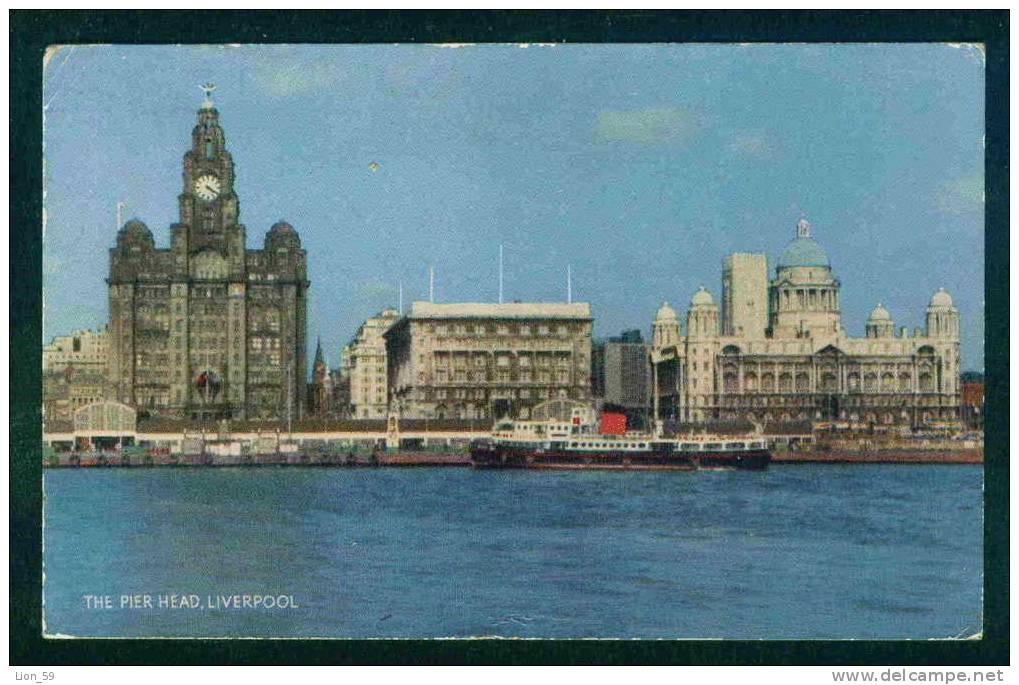 LIVERPOOL - THE PIER HEAD Great Britain Grande-Bretagne Grossbritannien Gran Bretagna TO Bulgaria Bulgarie 66143 - Liverpool