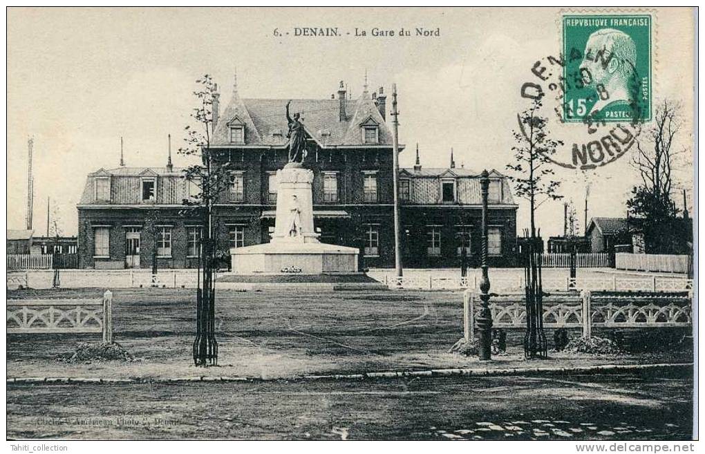 DENAIN - La Gare Du Nord - Denain