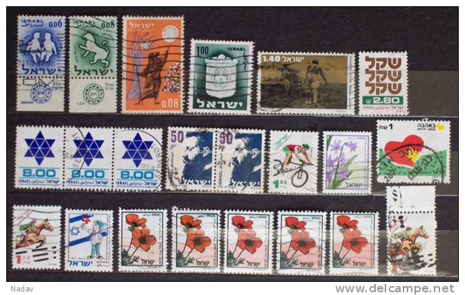 Israel- Used Stamps, Set-  IS-2122. - Oblitérés (avec Tabs)