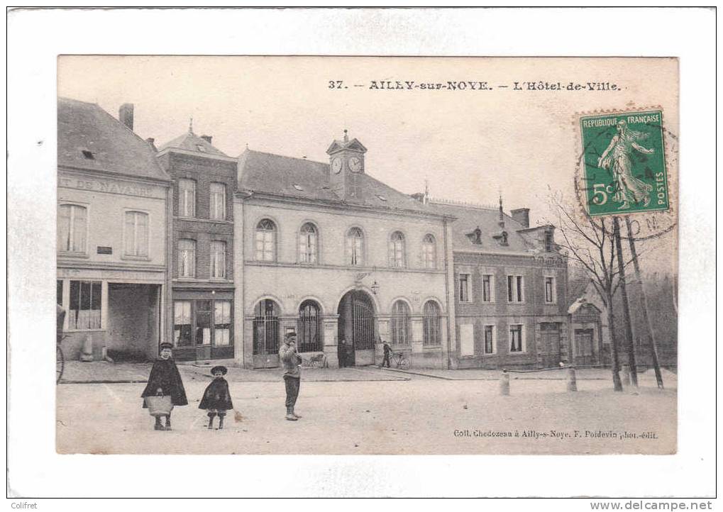 80 - Ailly-sur-Noye       L'Hôtel De Ville - Ailly Sur Noye