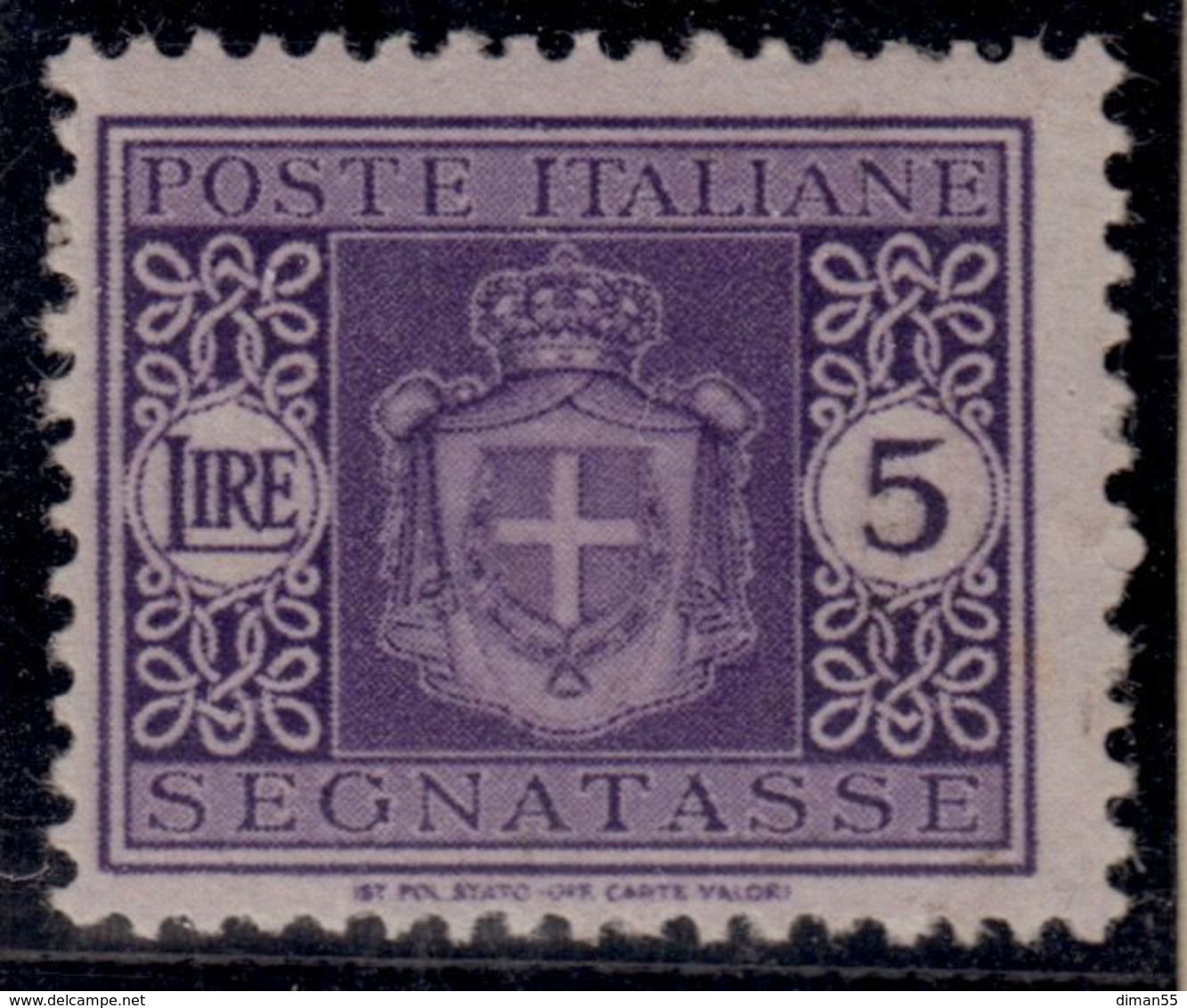 ITALY - Tax 94 -  GOMMA INTEGRA - MNH**- LUXUS POSTFRISCH - Portomarken