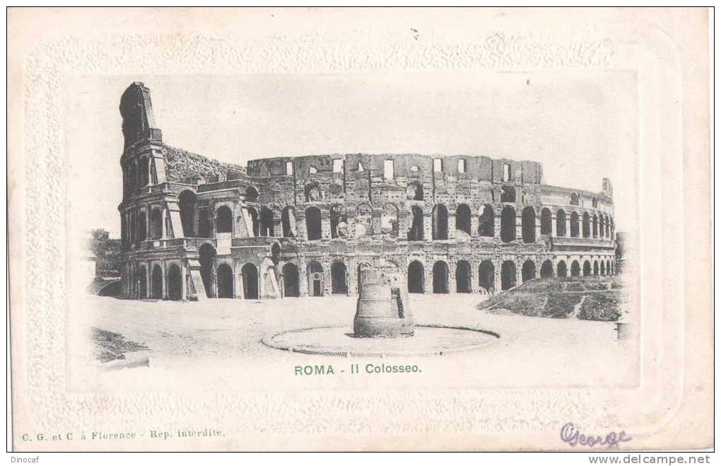 ROMA - IL COLOSSEO, 1900ca. - Colosseum