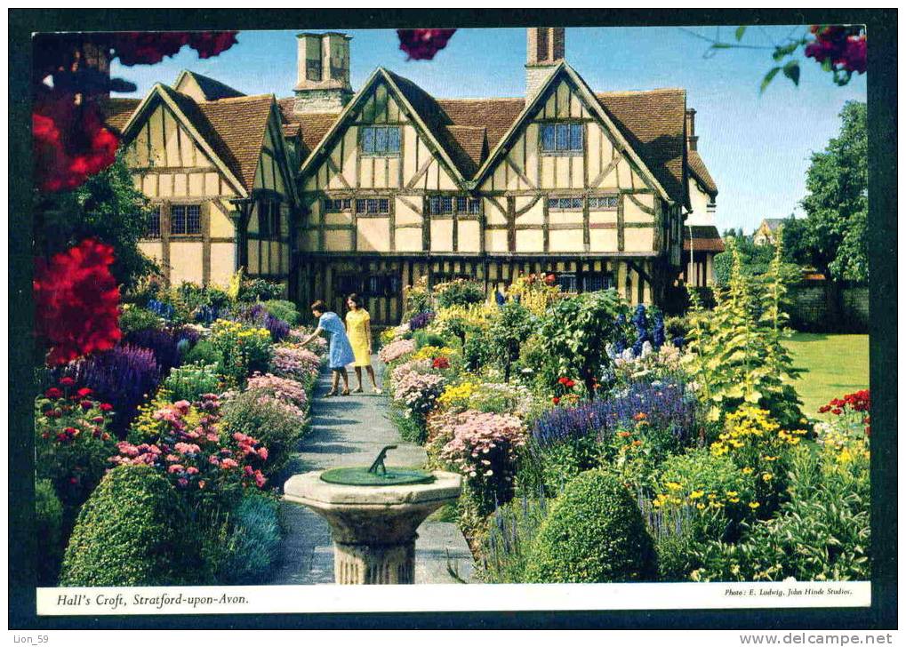 STRATFORD - UPON - AVON -  HALL' S CROFT - Great Britain Grande-Bretagne Grossbritannien Gran Bretagna  66175 - Stratford Upon Avon