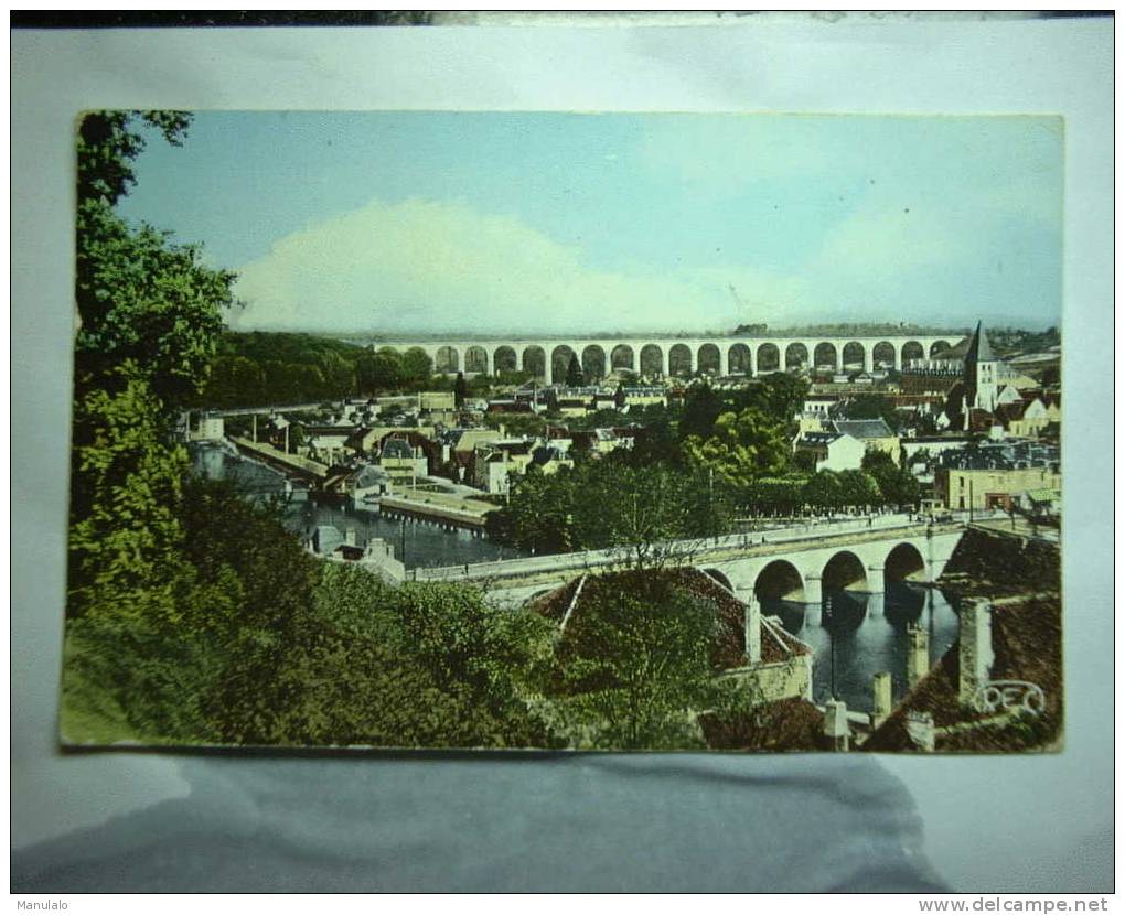 D 36 - Le Blanc - Vue Générale (prise Du Vieux Château) Le Viaduc - Le Blanc