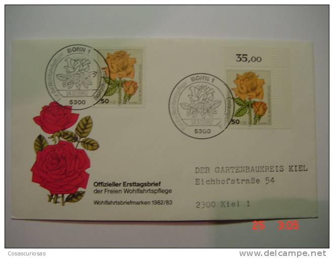 2774 BONN  GERMANY   FDC COVER CARTA YEARS 1982 OTHERS IN MY STORE - Rosen