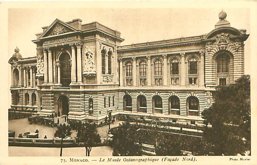 MONACO - Le Musée Océanographique (Façade Nord) (Munier, 73.) - Autres & Non Classés