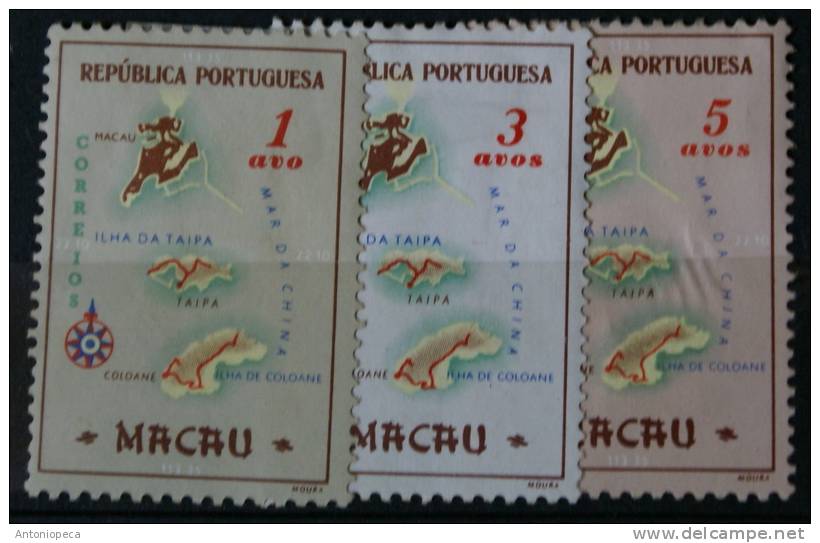 PORTUGAL MACAU MLH - Unused Stamps