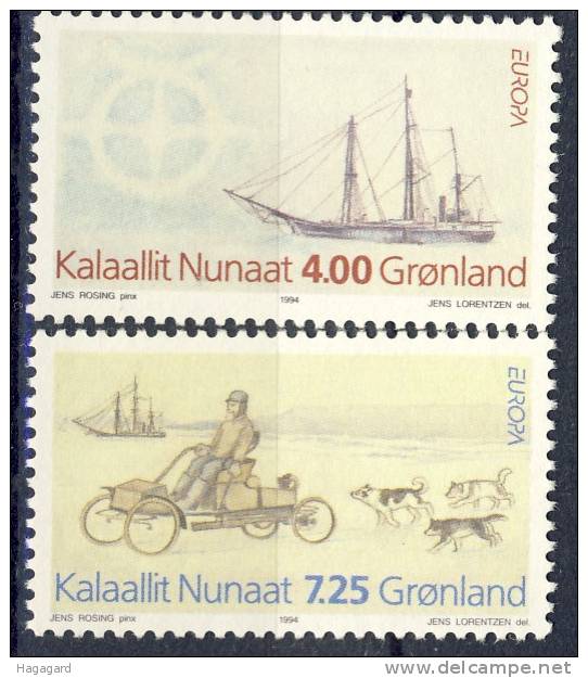 ##Greenland 1994. EUROPE. Michel 247-48. MNH(**) - Unused Stamps