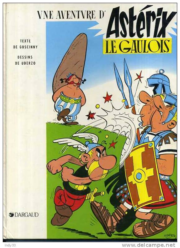 - UNE AVENTURE D´ASTERIX . DARGAUD 1983 - Asterix