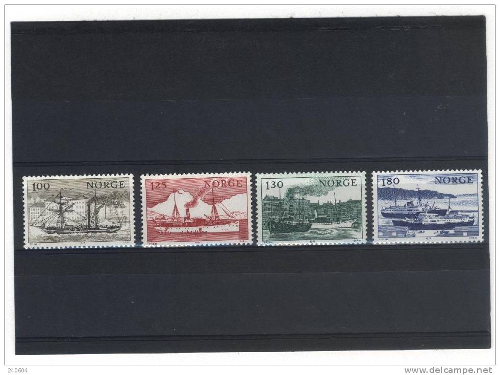 TIMBRES   Du N° 7.03/6   -    BATEAUX   **     -     NORGE - Neufs