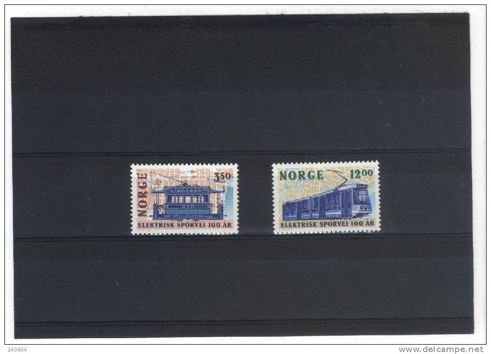 TIMBRES   Du N° 920/1   -   TRamWay   **     -     NORGE - Neufs