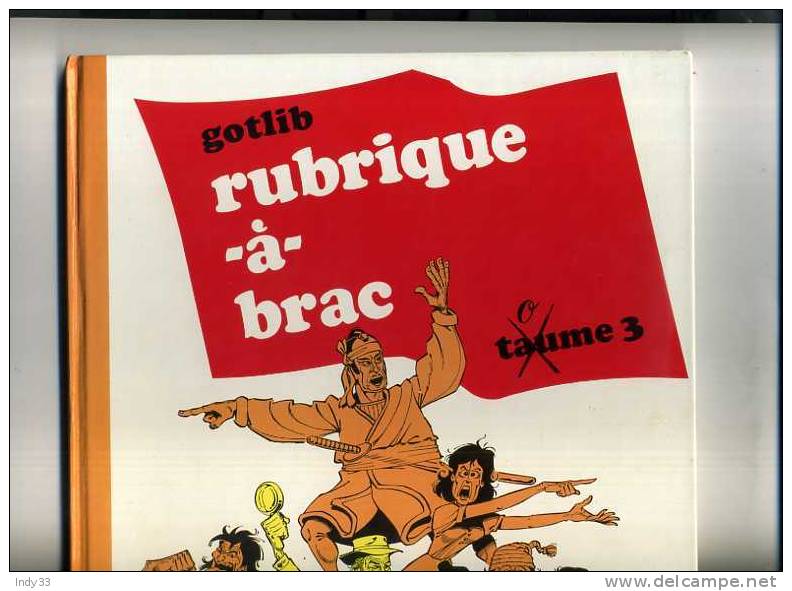 - RUBRIQUE-A-BRAC TOME 3 . DARGAUD 1985 - Rubrique-à-Brac