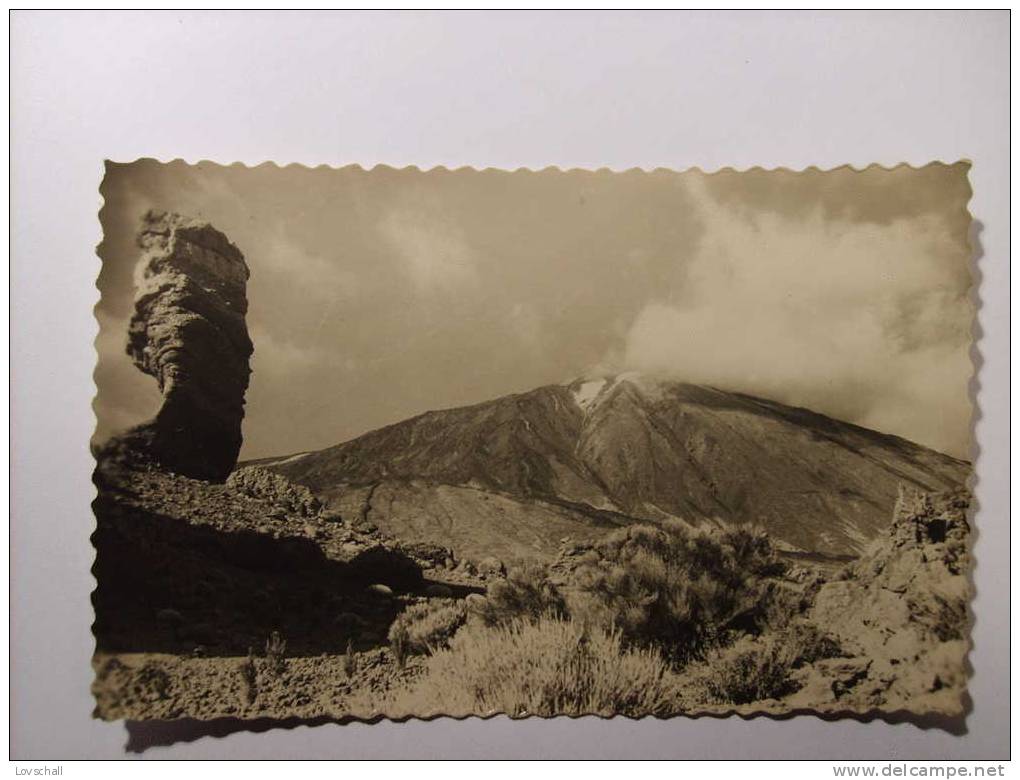 Santa Cruz.- Landscape Of The Cañadas And Teide. - Tenerife