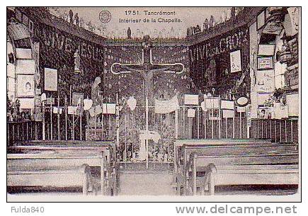 CPA.  TANCREMONT.     Intérieur De La Chapelle.    1910. - Theux