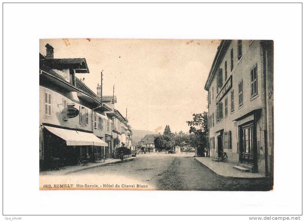 74 RUMILLY Hotel Du Cheval Blanc, Ed ABEM 4603, 192? - Rumilly