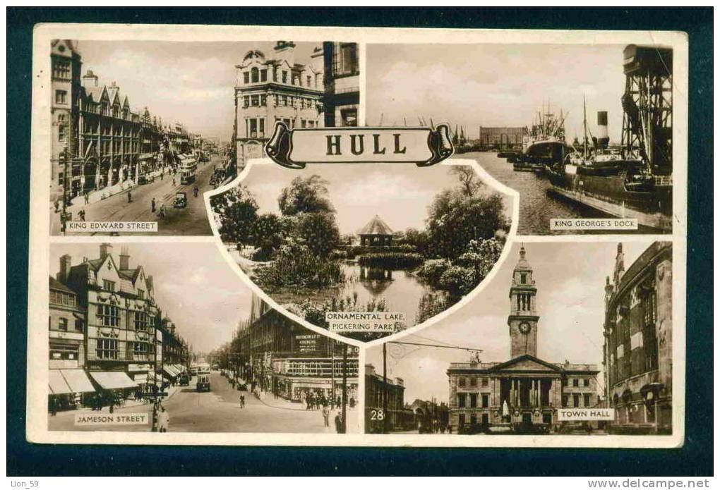 HULL - KING GEORGES DOCK - Great Britain Grande-Bretagne Grossbritannien Gran Bretagna TO Bulgaria Bulgarie  66193 - Hull
