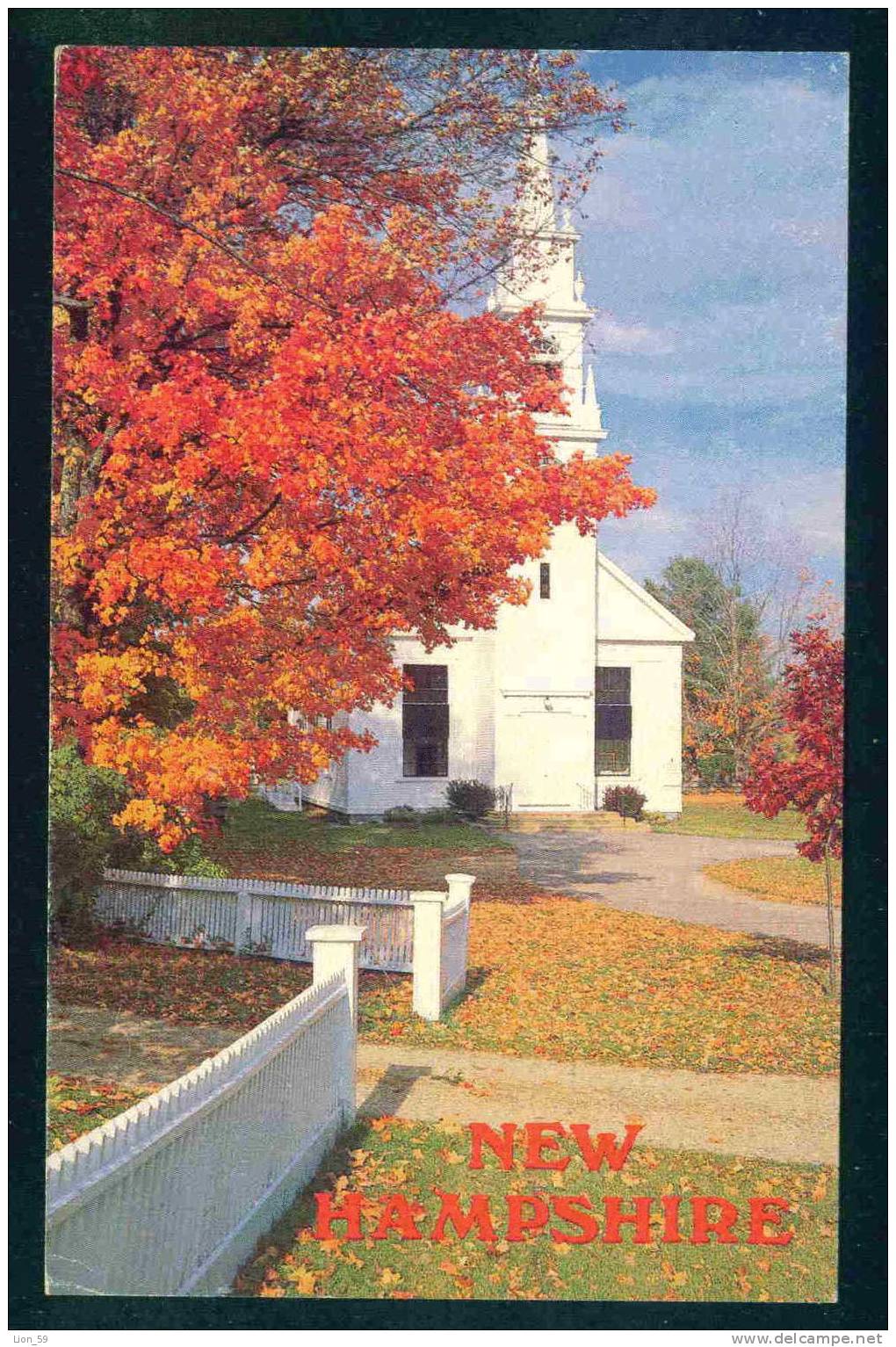 NEW HAMPSHIRE - SANDWICH CENTER - United States Etats-Unis USA 67004 - White Mountains