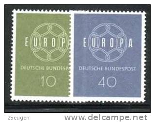 GERMANY 1959  EUROPA CEPT MNH - 1959