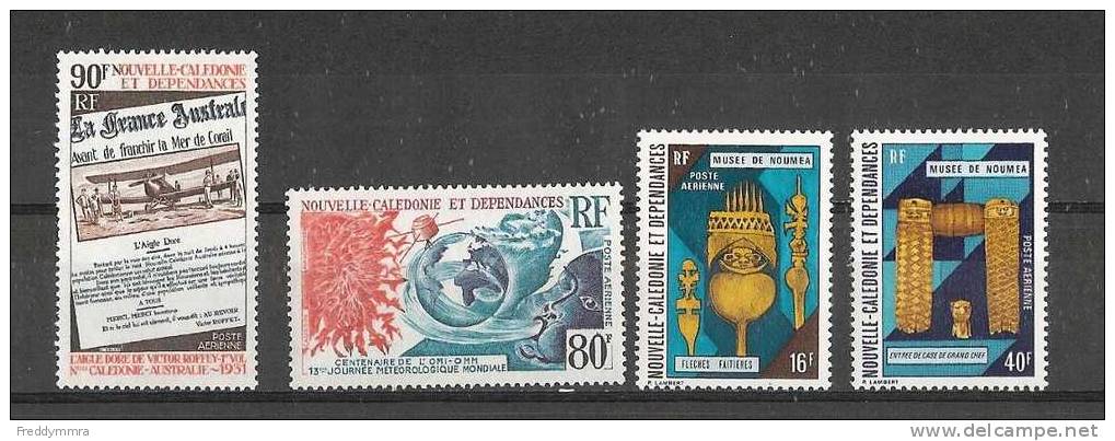 Nlle Calédonie:  PA 125-140-142/143 ** - Unused Stamps