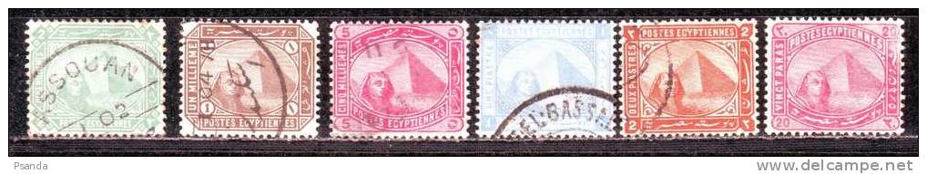 Egyipt 1879 Lott - 1866-1914 Khedivate Of Egypt