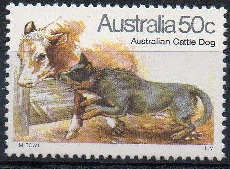 Australia 1980 Dogs 50c Australian Cattle Dog MNH - Mint Stamps