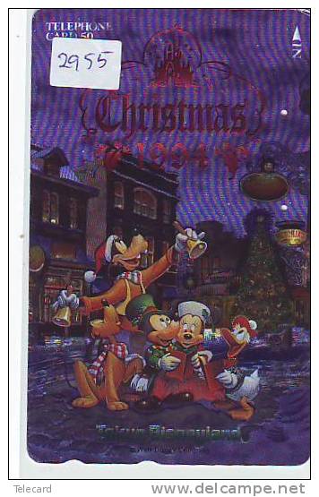 Télécarte DISNEY Japon (2955) *  Phonecard Japan * Telefonkarte Japan * CHRISTMAS * NOEL * WEIHNACHTEN * KERST - Disney