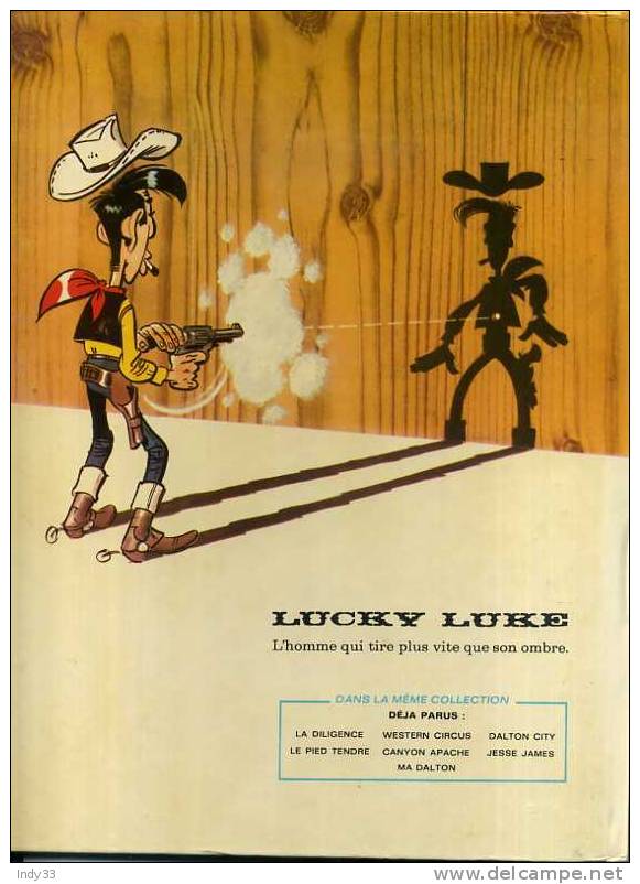 - LUCKY LUKE . JESSE AMES . DARGAUD EDITEUR 1974 - Lucky Luke