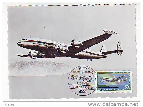Postcard - Lockheed L 1049 G - 1946-....: Modern Era