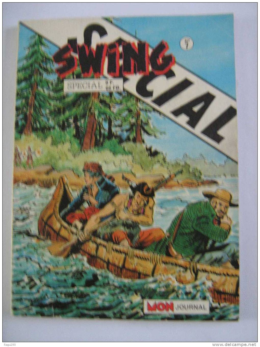 BD  - SPECIAL   SWING N° 7 - éditions  MON JOURNAL  - Petit Format - En Bon état - - Captain Swing