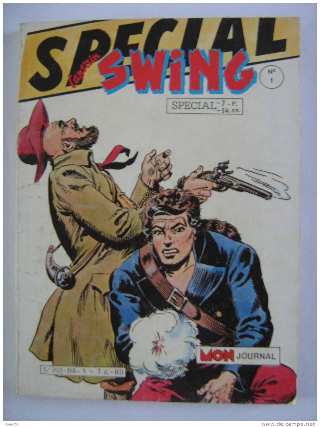 BD  - SPECIAL   SWING N° 1 - éditions  MON JOURNAL  - Petit Format - - Captain Swing