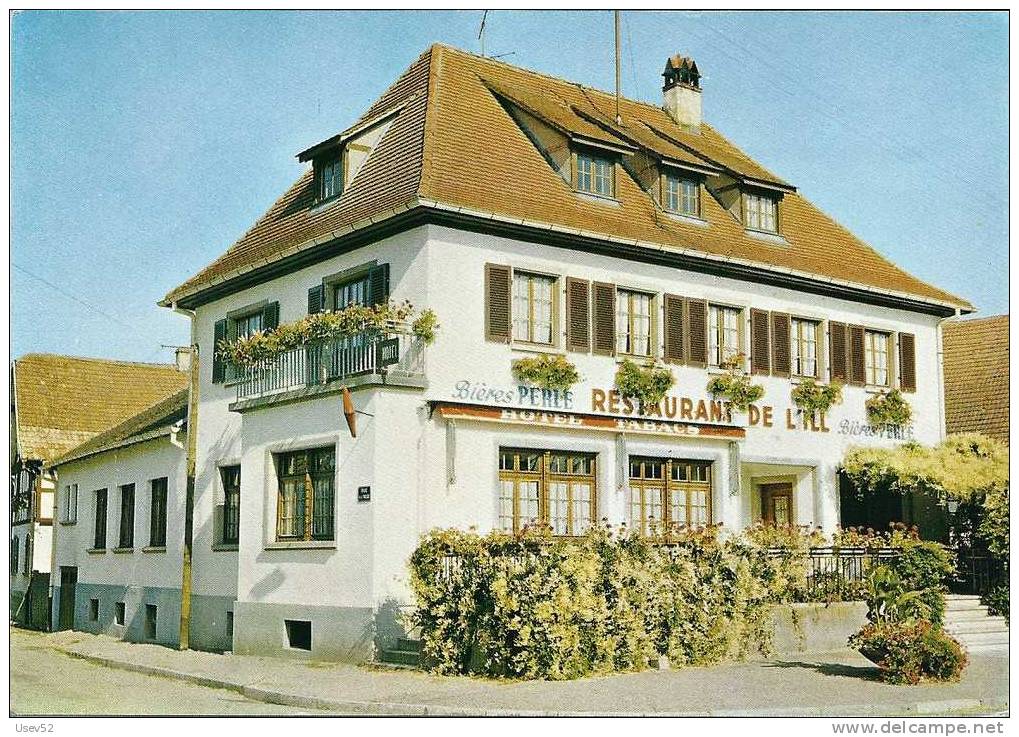 Ebersmunster - Hotel Restaurant De L´Ill - Tabac - - Ebersmunster