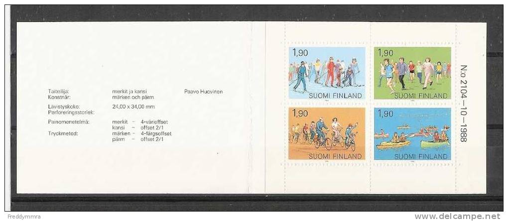 Finlande: Carnet 1038 ** - Cuadernillos