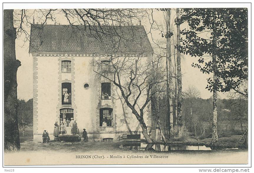 Brinon Moulin A Cylindre De Villeneuve Water Mill - Brinon-sur-Sauldre