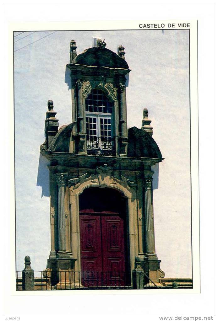 Portugal Cor 7061 – ALENTEJO - CASTELO DE VIDE - IGREJA DE SANTA MARIA DA DEFESA - Portalegre