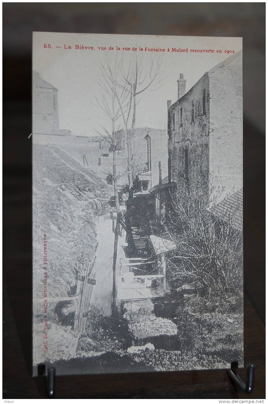 La Bievre Vue De La Rue De La Fontaine à Mulard Recouverte En 1902 - Arrondissement: 13