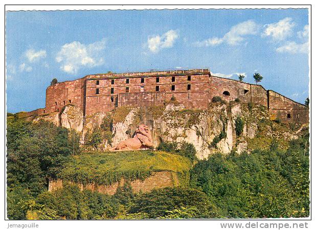 BELFORT 90 - Le Lion Et Le Château - 1124 - K-1 * - Belfort – Le Lion