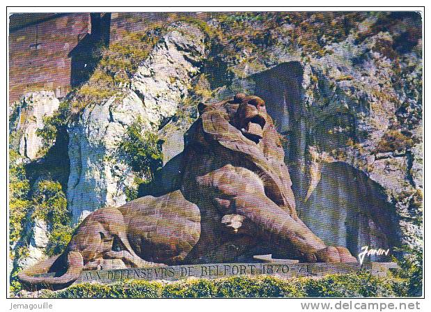 BELFORT 90 - Le Lion - Oeuvre De Bartholdi - 1101 - K-1 * - Belfort – Le Lion