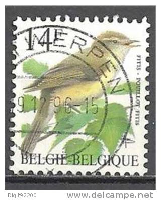 1 W Valeur Oblitérée,used - BELGIQUE - YT 2623 - Pouillot Fitis - N° 1267-8 - Autres & Non Classés