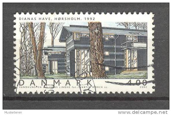 Denmark 2002 Mi. 1321  4.00 Kr Wohnengebäude Dianas Have Hørsholm (1992) - Oblitérés