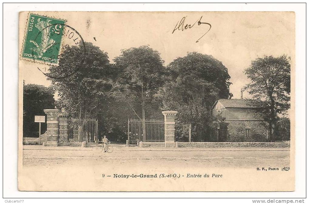 Noisy-le-Grand (93) : L'entrée Du Parc En 1908 (animé). - Noisy Le Grand