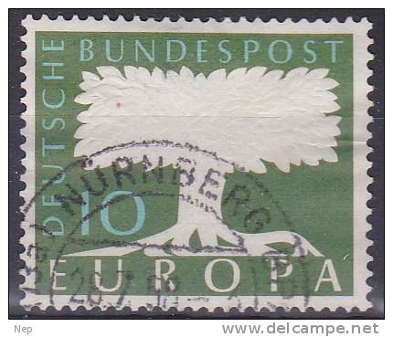 EUROPA - CEPT - Michel - 1957 - Duitsland -  Nr 268 - Gest/Obl/Us - 1957